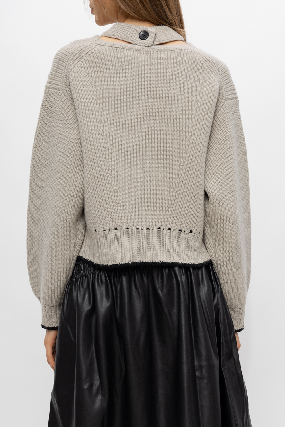 PROENZA SCHOULER SUKIENKA Z SZALEM Wool sweater Proenza Schouler